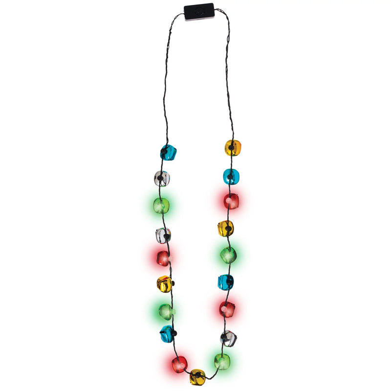 Light Up Jingle Bell Necklace