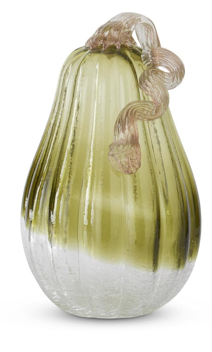 Hand-blown Glass Pumpkin & Gourd