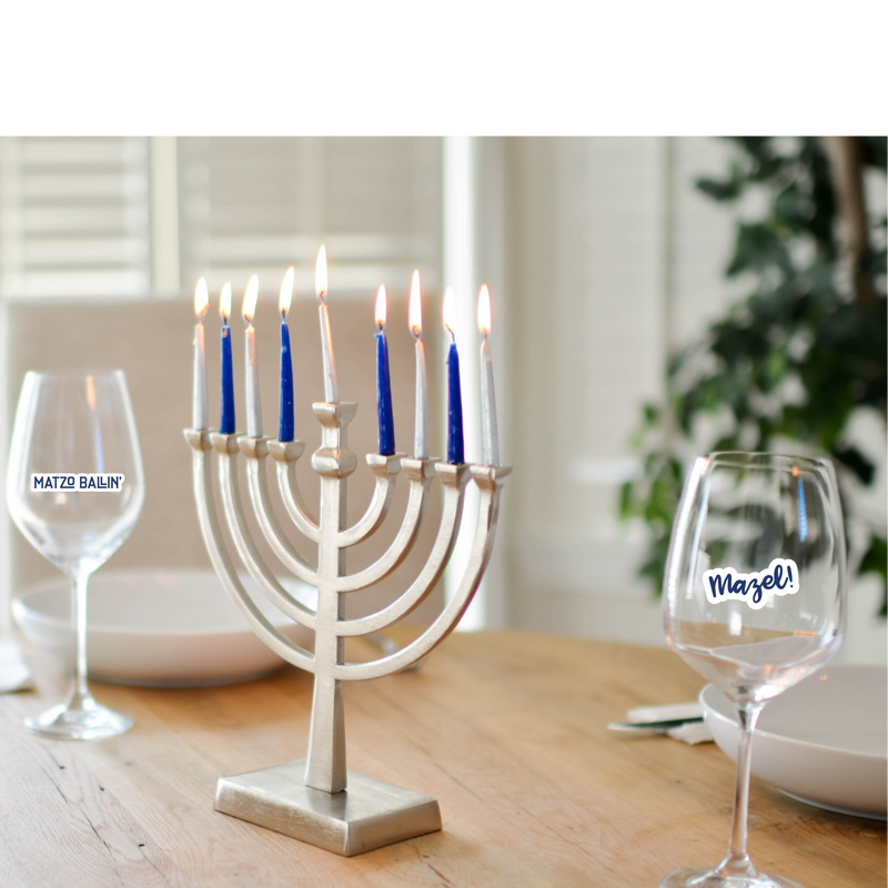 Hanukkah Drink Markers