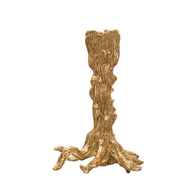 Golden Tree Candleholder
