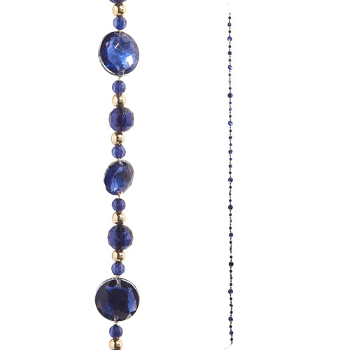 Blue Jeweled Garland