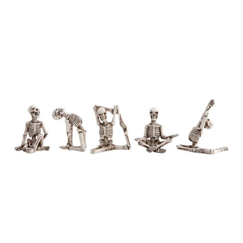 Skeletons in Yoga Poses