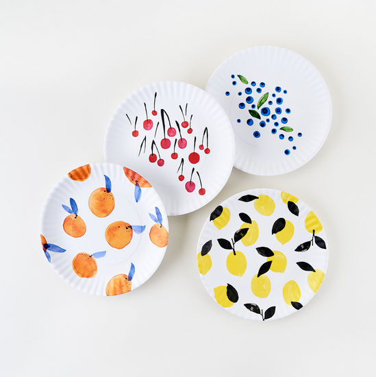 Fruit Melamine Plates