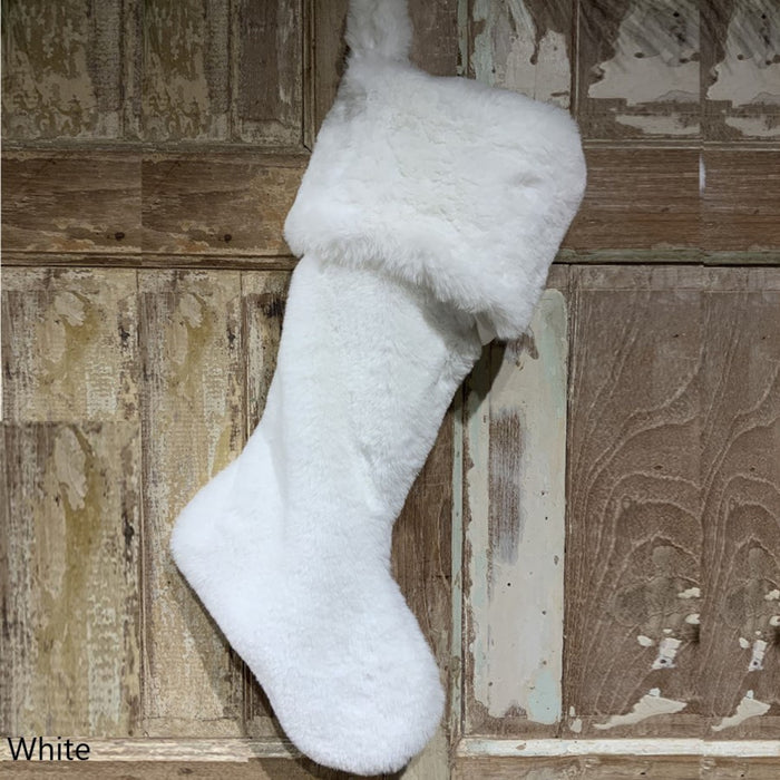 Plush Fur Stocking