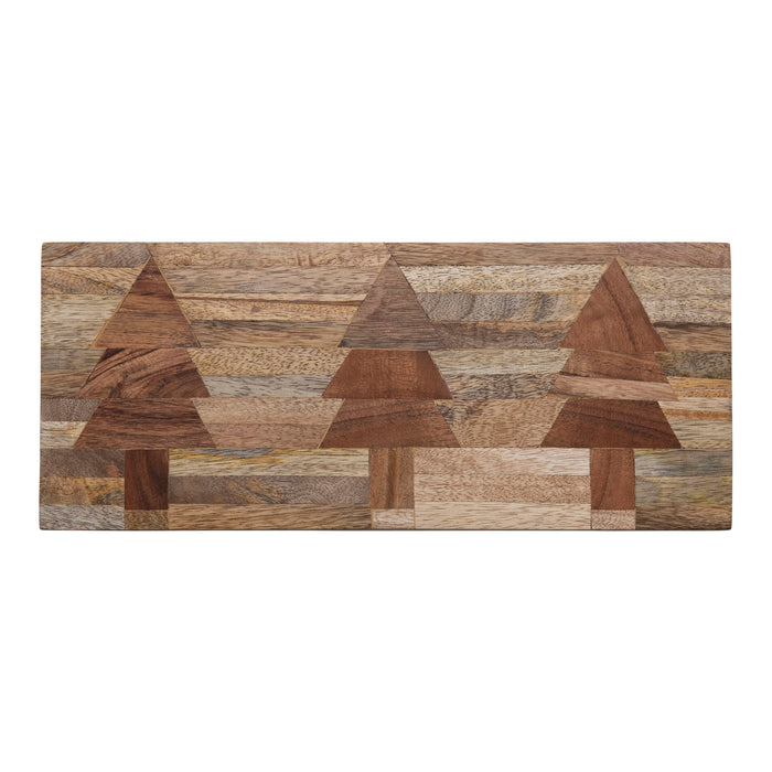 Mango Wood Christmas Tree Tray