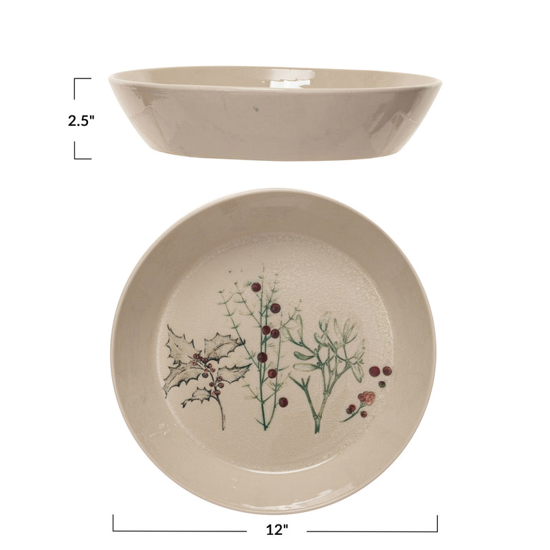 Stoneware Berry Dish
