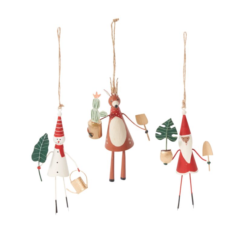 Plantie Snowman Ornament