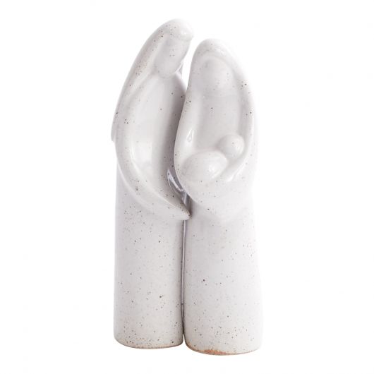 Stoneware Holy Family - Large