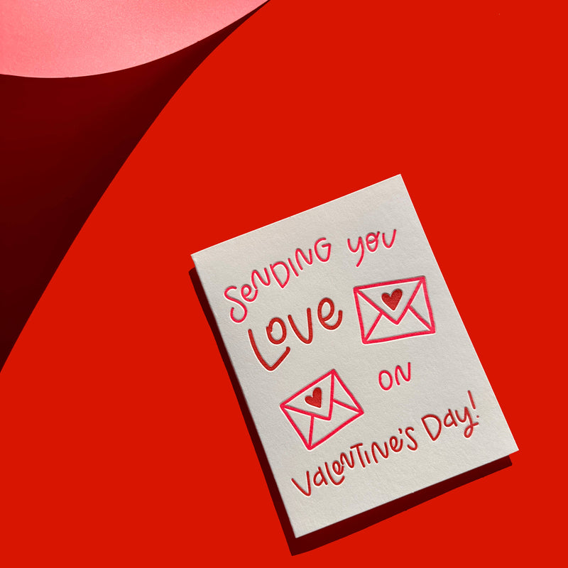 Love Letters Valentine Card