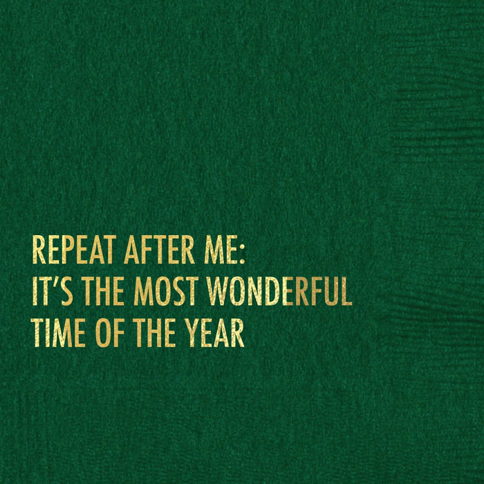 Most Wonderful Holiday Napkins