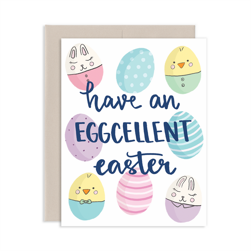 Eggcellent Easter Card