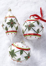 Holly Leaf Ornament - Finial
