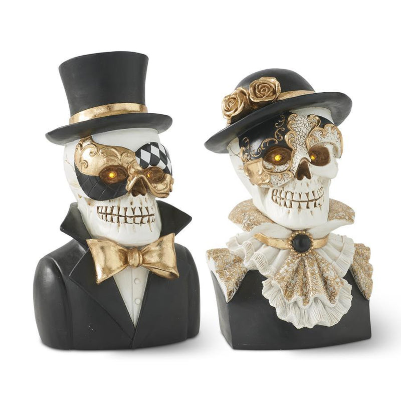 Masquerade Skeleton Busts