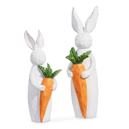 Carved Bunny with Carrot