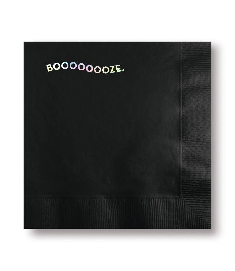 Boooooooze Halloween Napkins