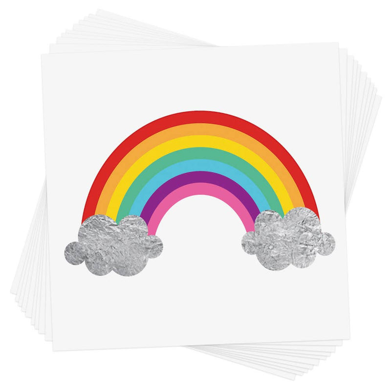 Mini Rainbow Temporary Tattoo