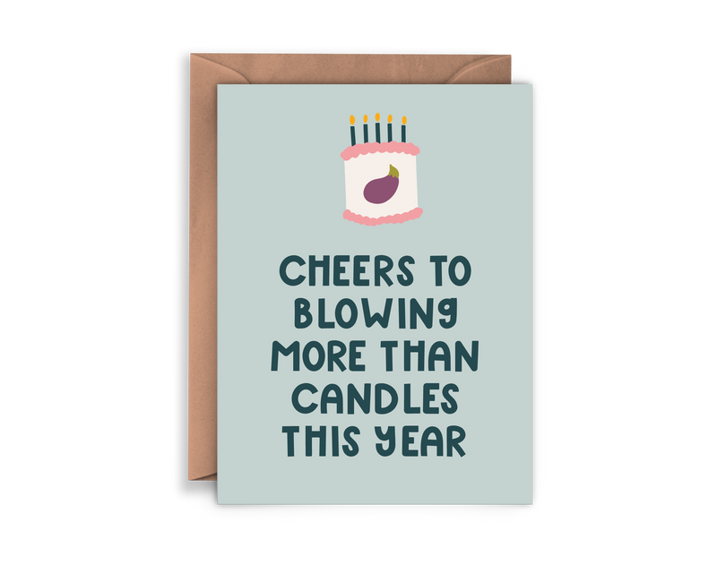 Birthday Blows Card