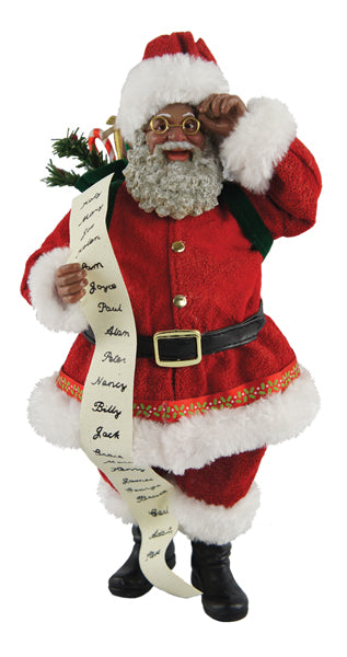 Checking the List Santa