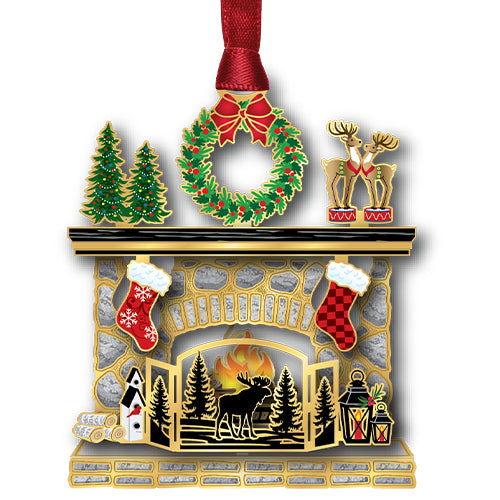 Woodland Fireplace Ornament