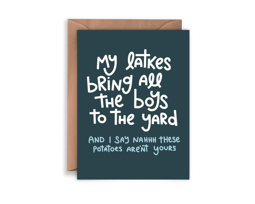 My Latkes Card