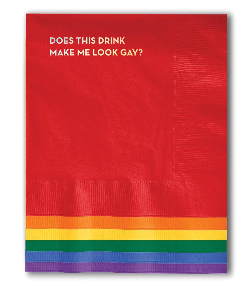 Look Gay Pride Napkins
