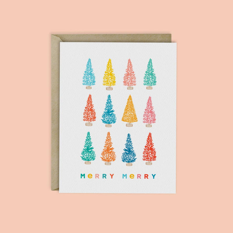 Rainbow Holiday Card