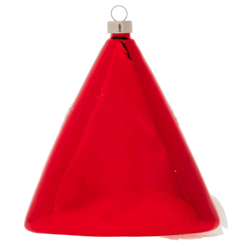 Cheerful Santa Ornament