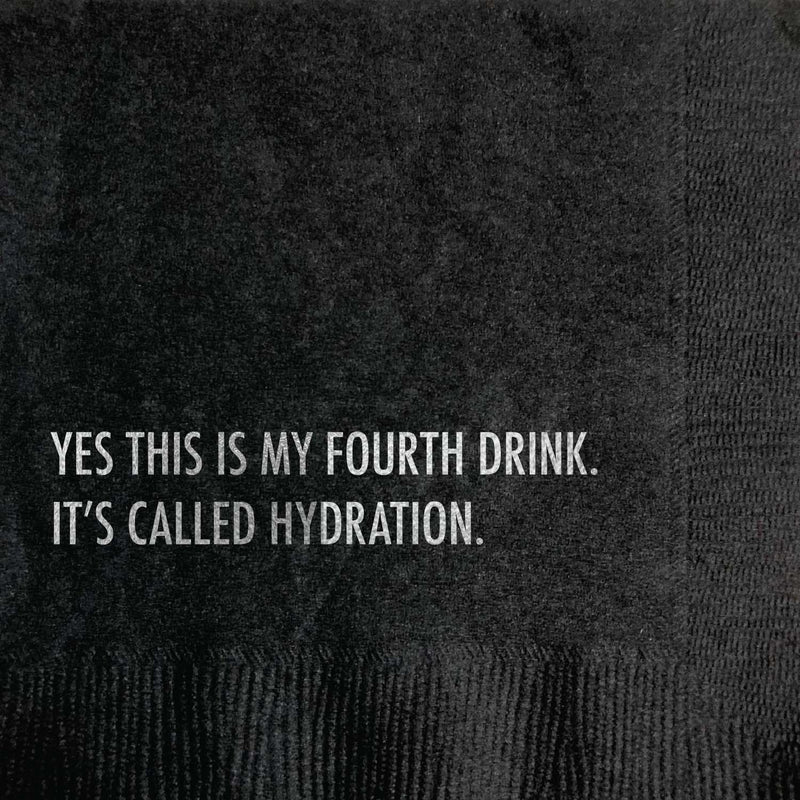Fourth Drink Cocktail Napkins
