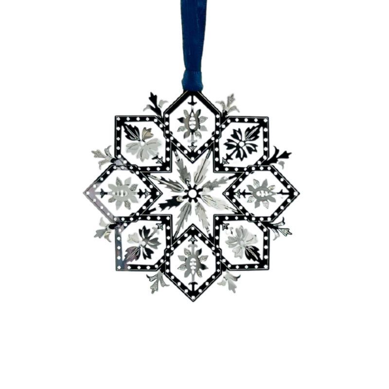 Autumn Snowflake Ornament