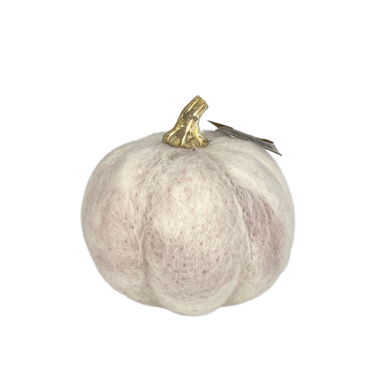 Felted Wool Pumpkin
