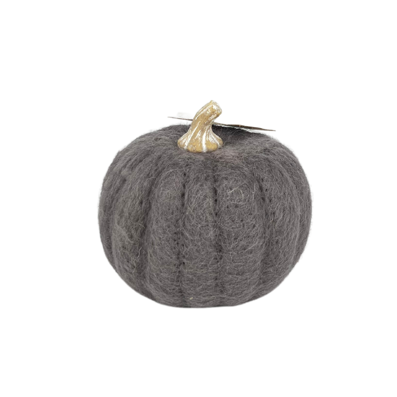 Felted Wool Pumpkin