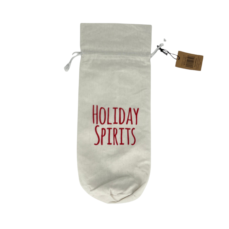 Fabric Drawstring Wine Bags