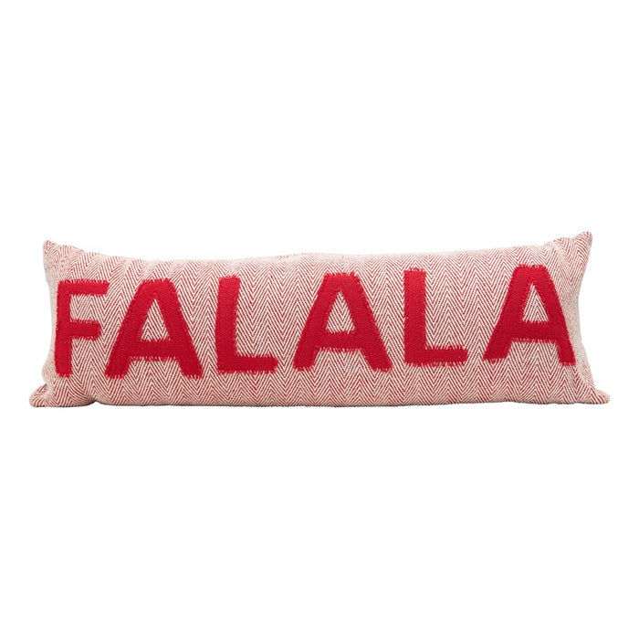 Fa La La Lumbar Pillow
