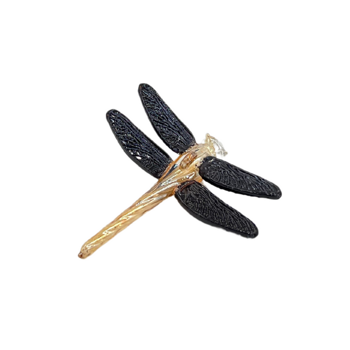 Glass Dragonfly Ornament