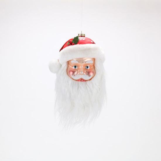 Oversized Santa Ornaments