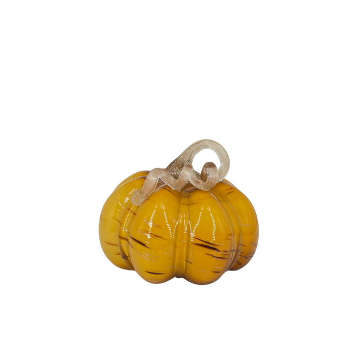 Speckled Glass Pumpkins