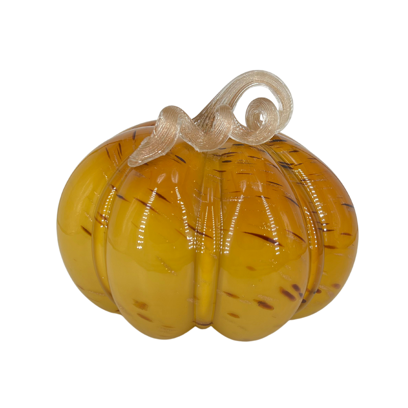 Speckled Glass Pumpkins