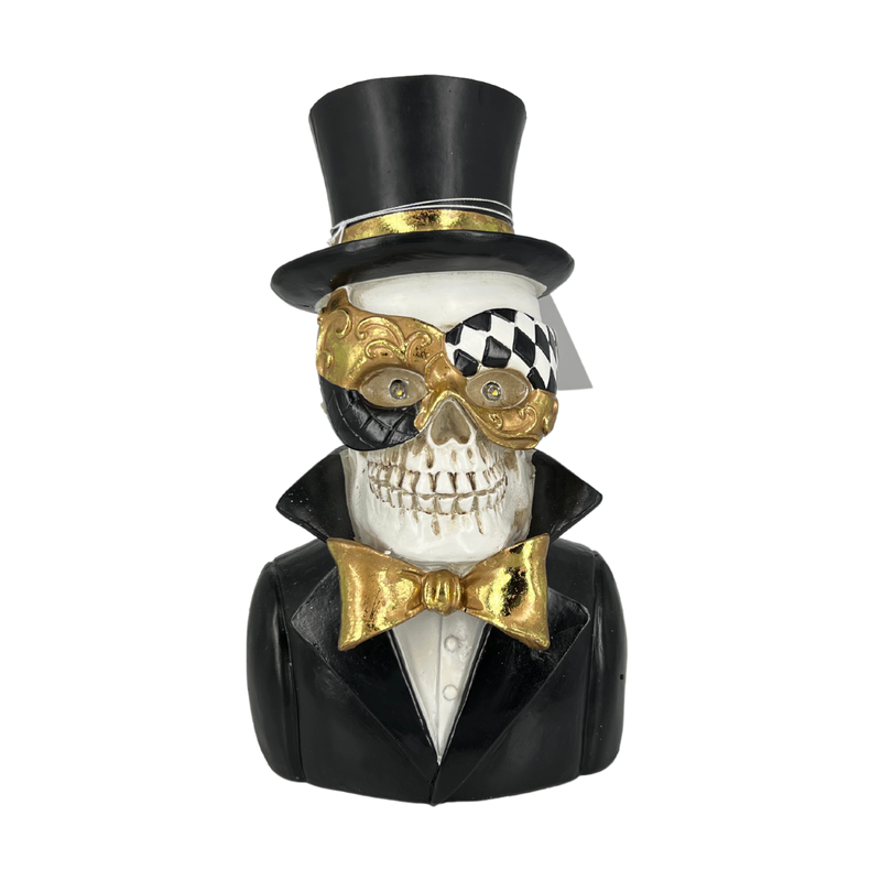 Masquerade Skeleton Busts
