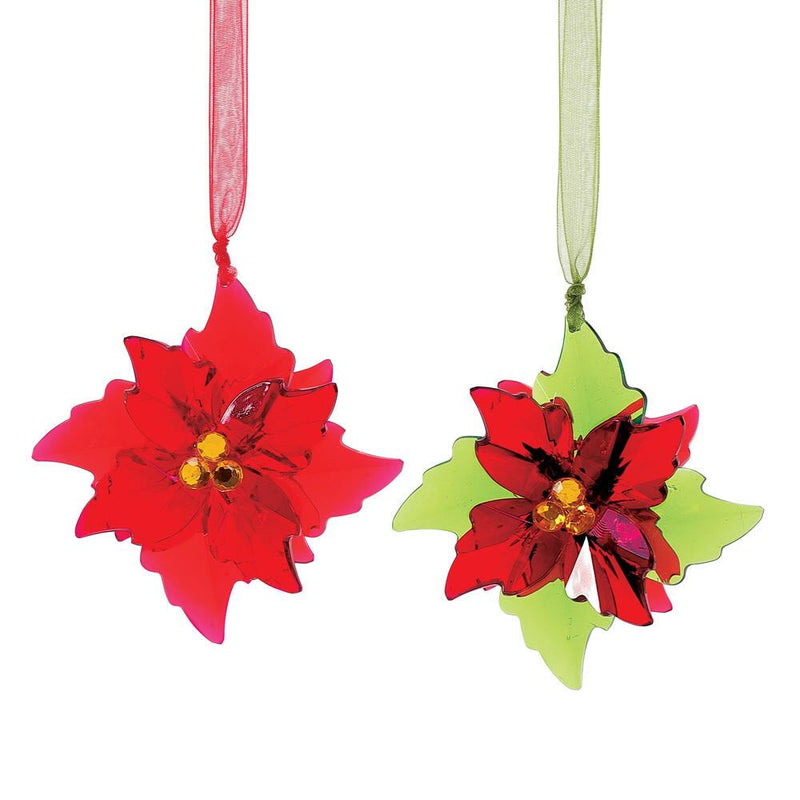 Poinsettia Ornament