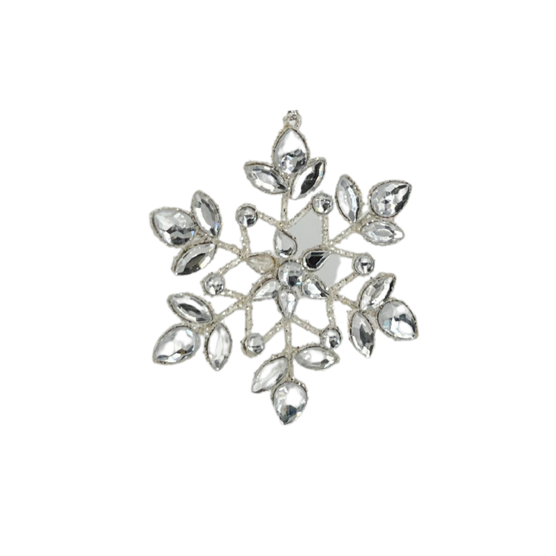 Dazzling Snowflake Ornaments