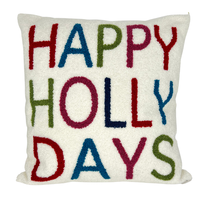 Holiday Greetings Pillow