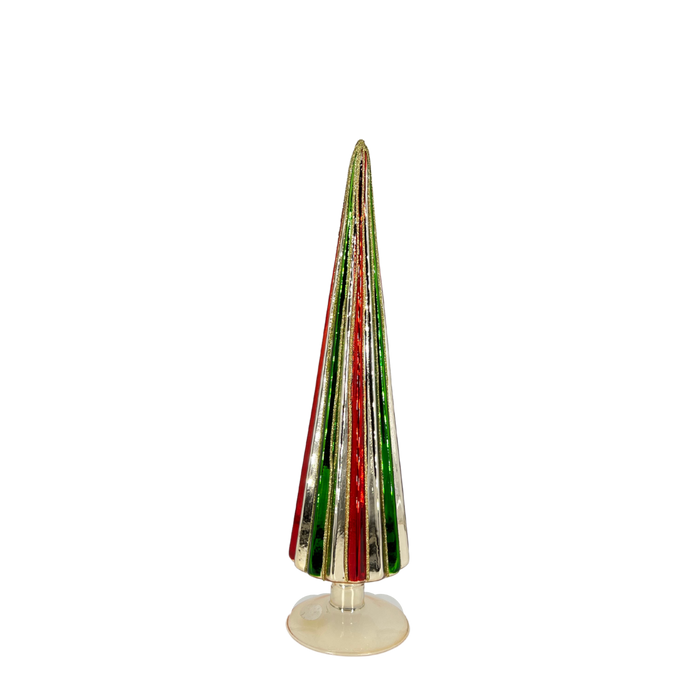 Ribbed Glass Tree