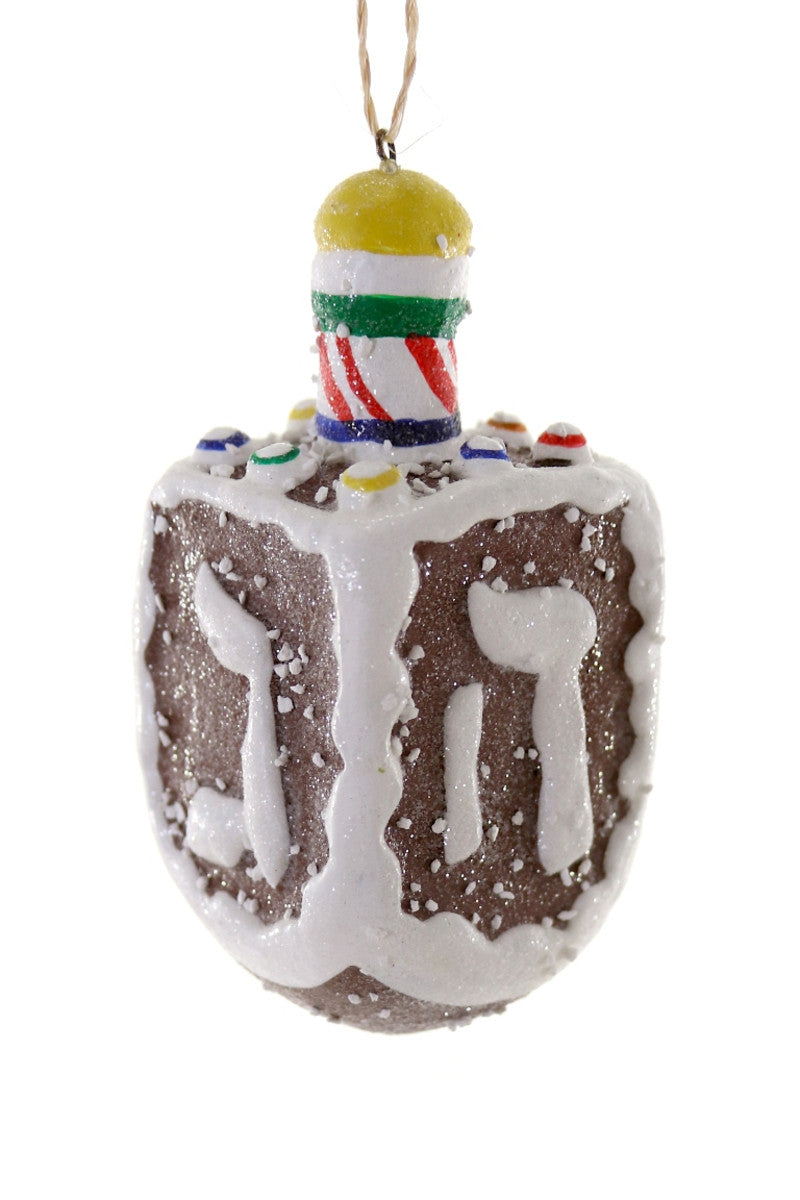 Gingerbread Dreidel Ornament