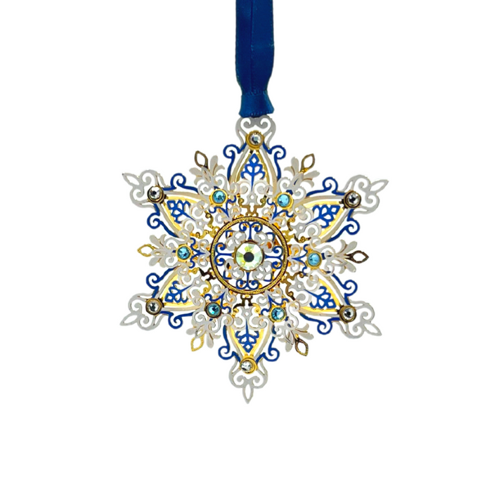 Shimmering Snowflake Ornament
