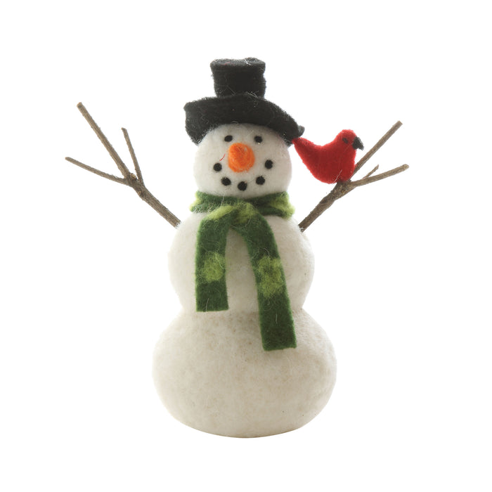 Wool Snowman