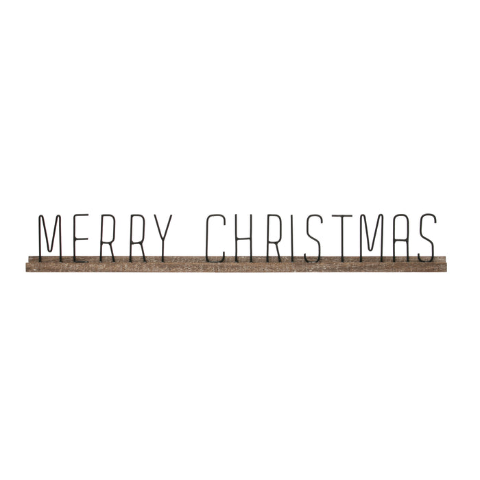 Christmas Mantle Sign