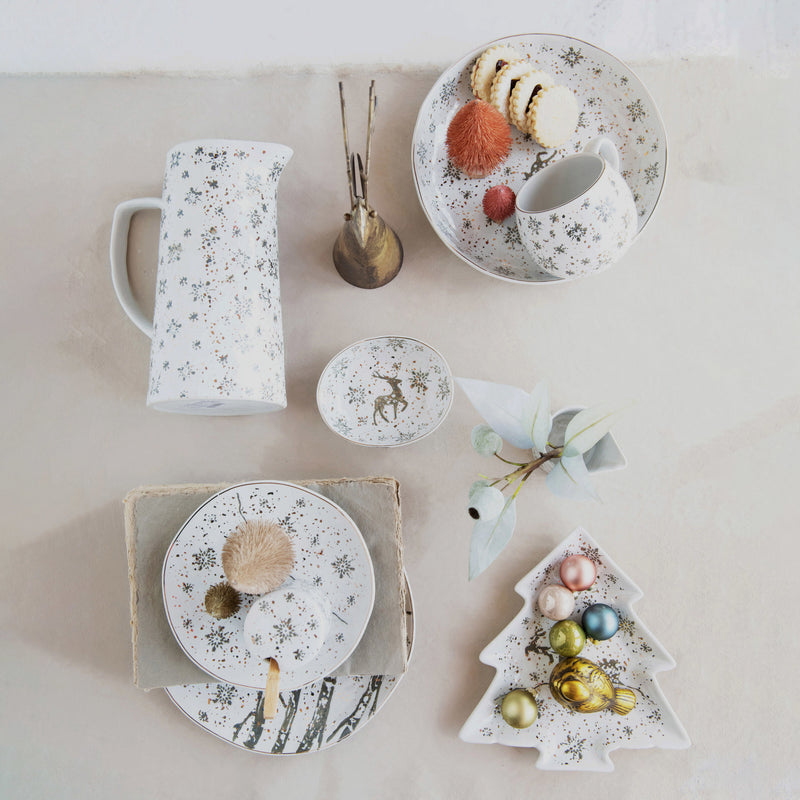 Stoneware Tree Plate