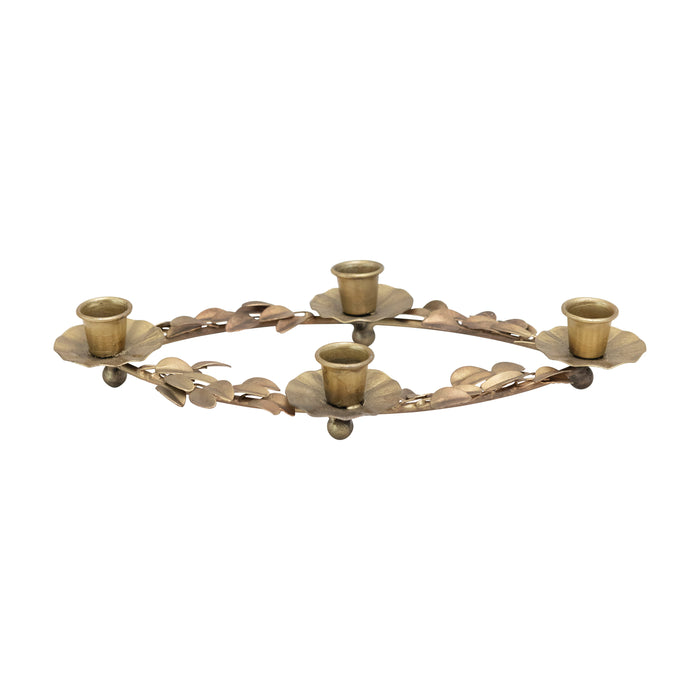 Brass Advent Wreath