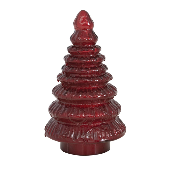 Embossed Mercury Glass Tree