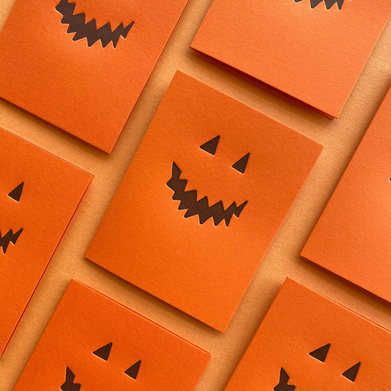 Jack O' Lantern Card